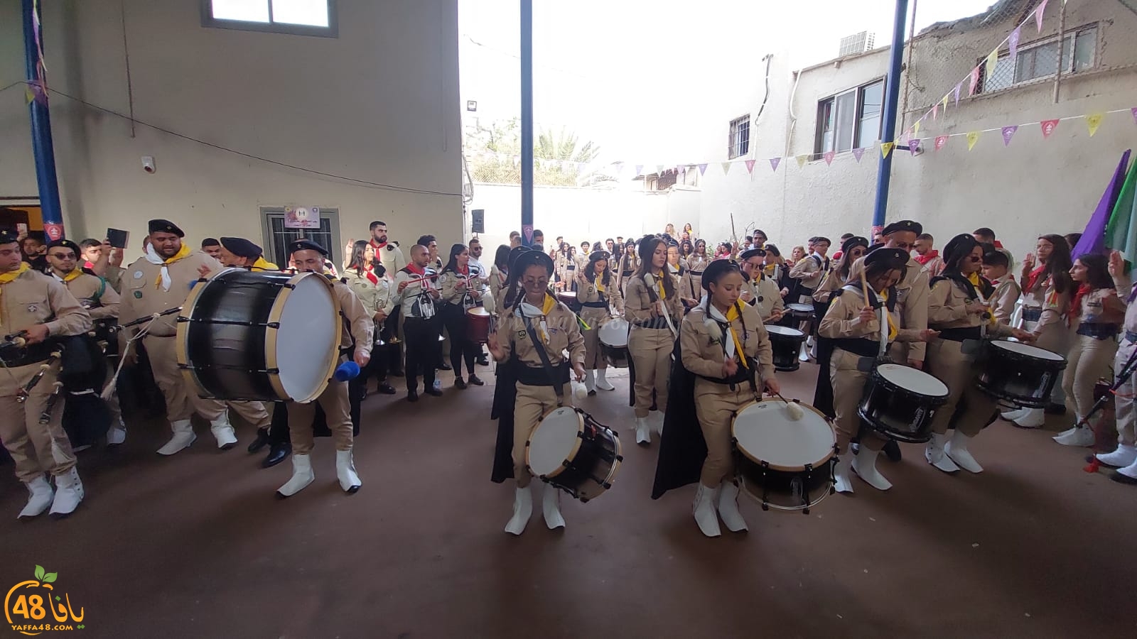 المزيد من الصور والفيديو لاحتفال السرايا الكشفية بيافا بسبت النور 